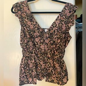 Old Navy Floral Blouse